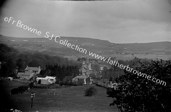 PANORAMA FROM RAILWAY HILL ABBEY & CURLIMS TELE